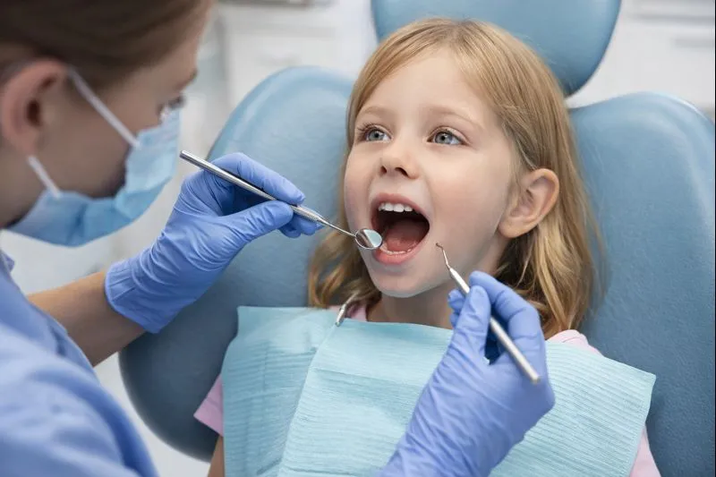 Лечение кариеса молочных зубов